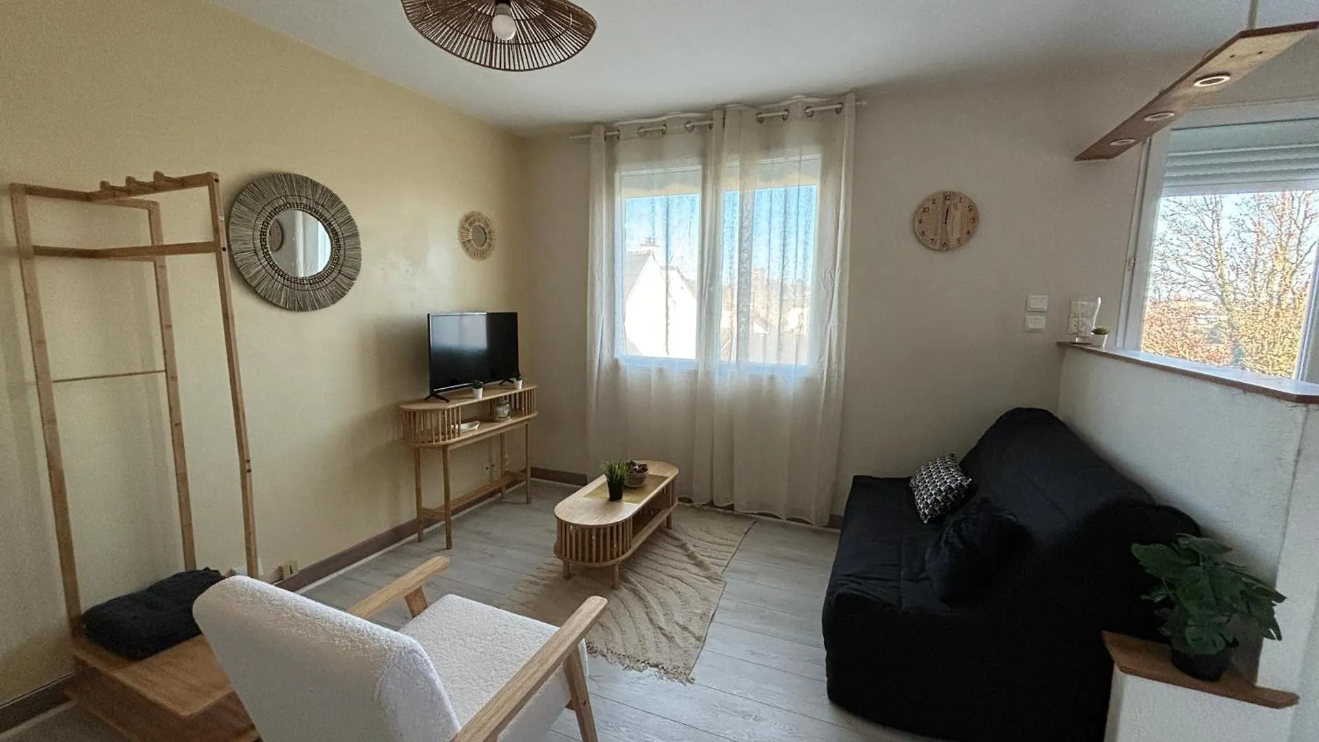 -Le 99 Studio- Centre Residence Parking Wifi Concarneau Appartement