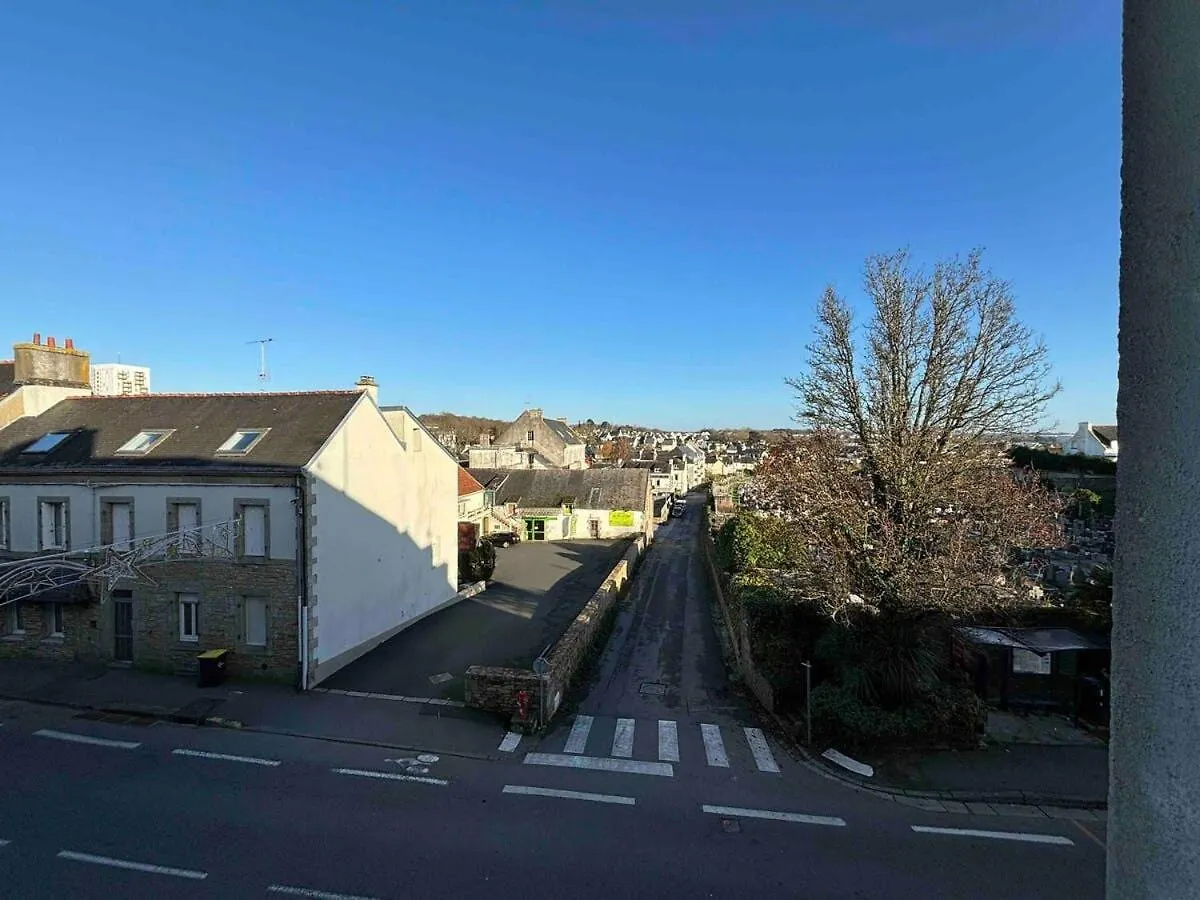 Appartamento -Le 99 Studio- Centre Residence Parking Wifi Concarneau Francia