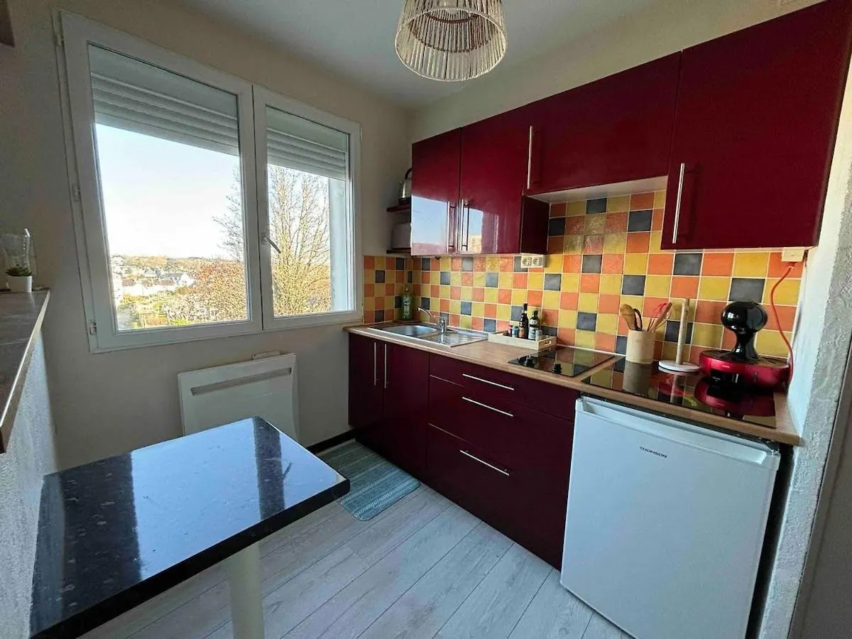 -Le 99 Studio- Centre Residence Parking Wifi Concarneau 0*,